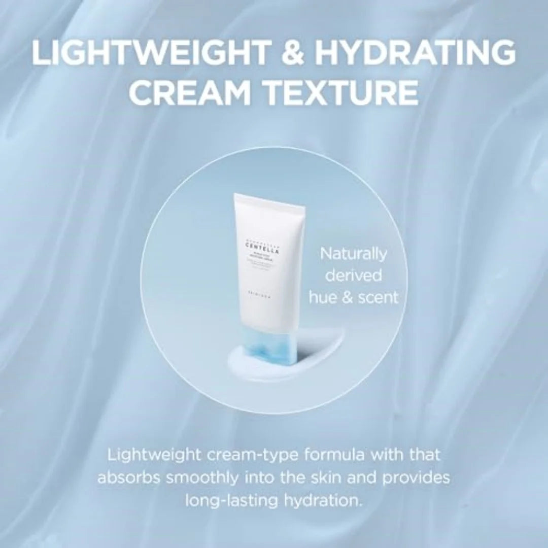 Crème hydratante pour le visage SKIN1004 Hyalu-Cica, hydratation intense pour peaux sèches et déshydratées, soin coréen pour la peau