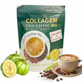**Café Robusta 11-en-1 Sans Sucre – Café Instantané au Collagène, Graines de Chia & Baies de Goji – Mélange Riche et Onctueux – 10 ou 20 Sachets**