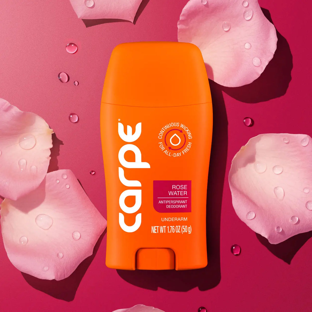 Carpe Antiperspirant Deodorant - Clinically Tested 100-Hour Sweat & Odor Control - Quick-Drying, Non-Greasy Deodorant for Men & Women - No Baking Soda or Parabens